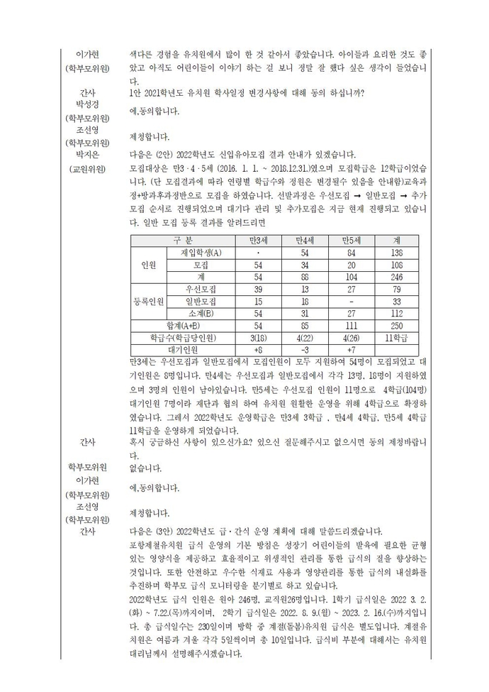 2021학년도제30회유치원운영위원회 회의록(배포)002