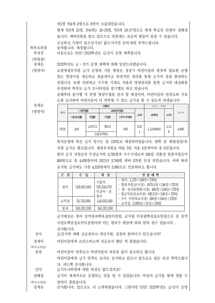 2022학년도제32회유치원운영위원회 회의록003